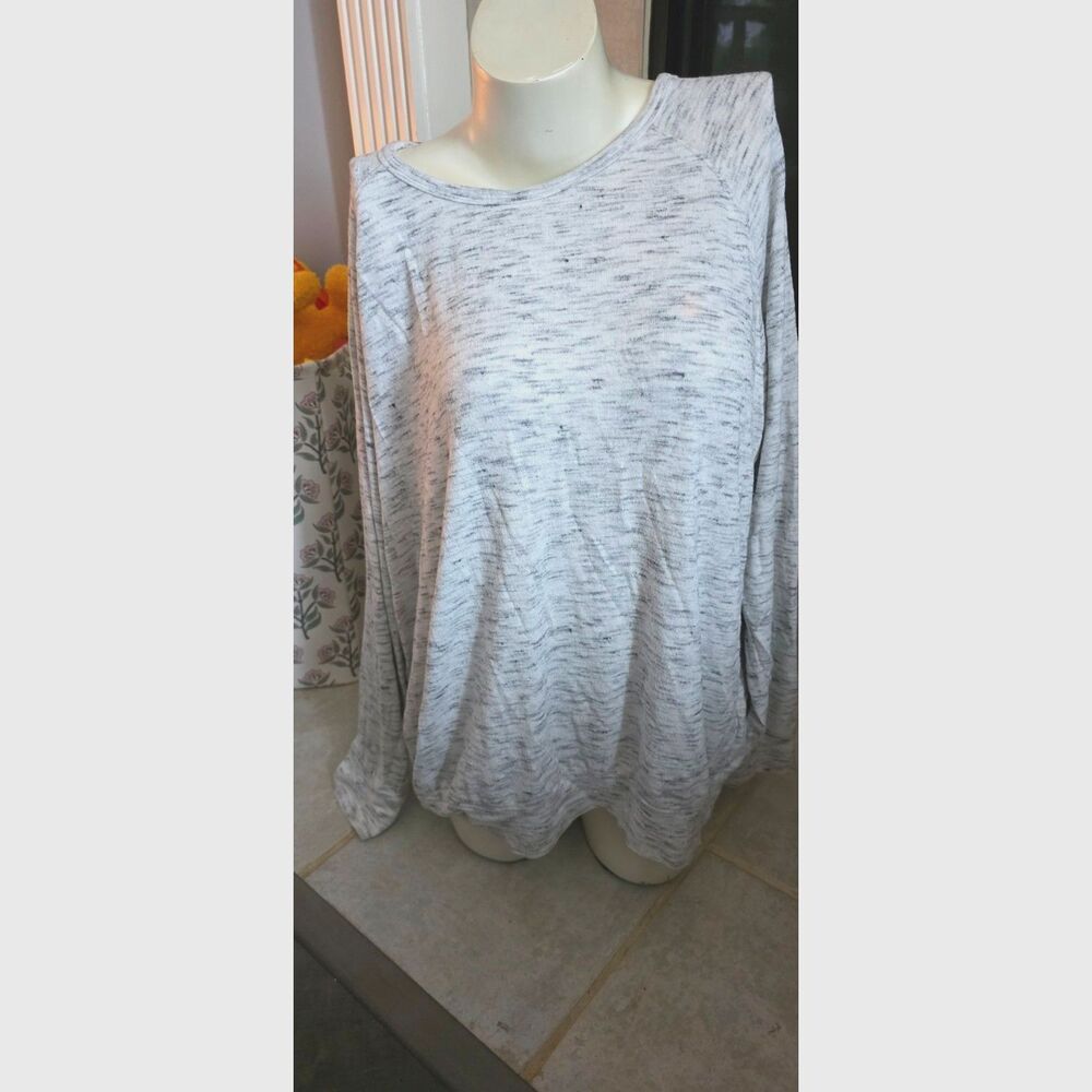 Women's XXL Long Sleeve Buffalo Plaid Shirt
